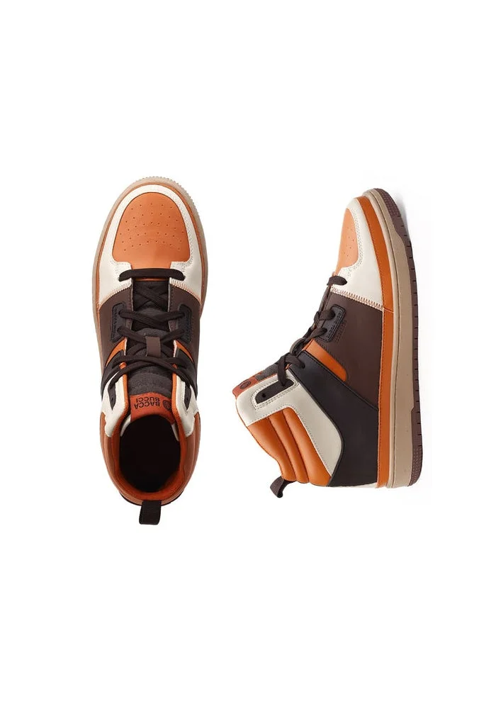 Bacca Bucci Caramel Gourmet Collection: High-Top Sneakers Inspired by Dessert Indulgence for Men | Best Price UAE